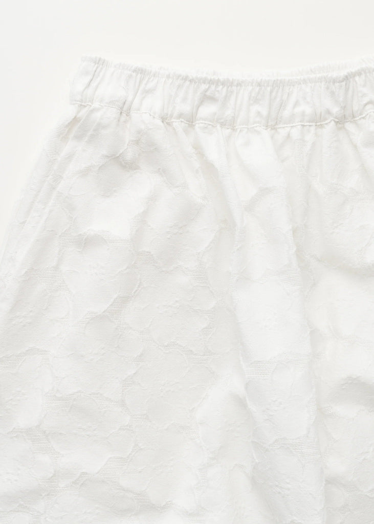 Skirt Laceflower | White - Skjønn Concept Store