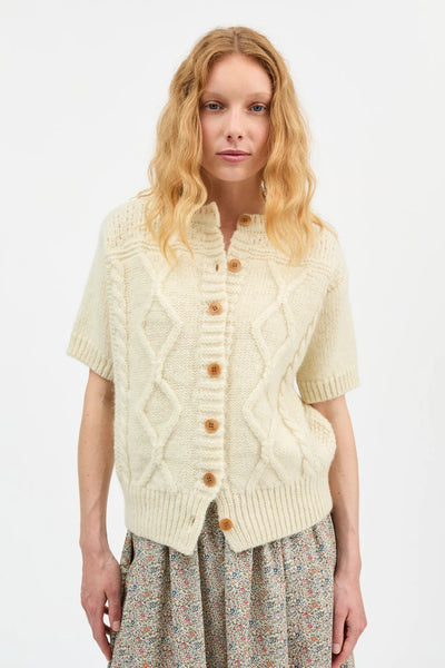 Svea Cardigan | Off White - Skjønn Concept Store