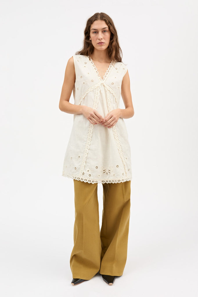 Talia Dress | Antique White - Skjønn Concept Store