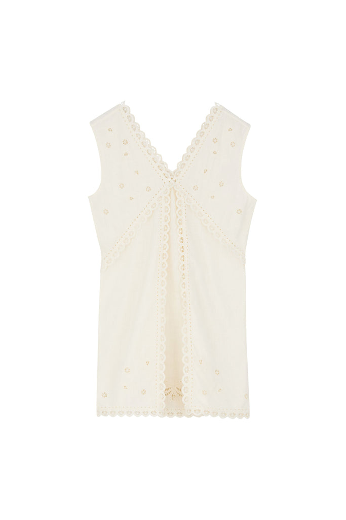 Talia Dress | Antique White - Skjønn Concept Store
