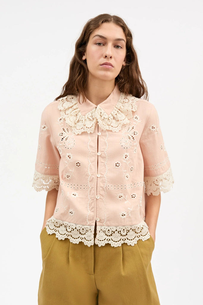 Talia Shirt | Antique Rose - Skjønn Concept Store