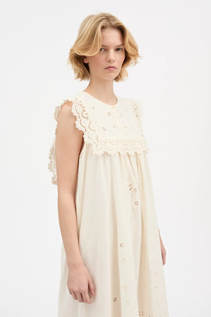 Tallulah Dress | Antique White - Skjønn Concept Store