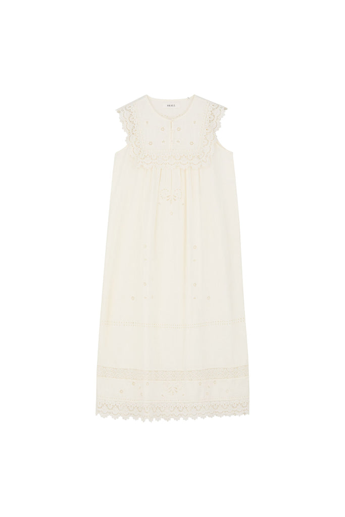 Tallulah Dress | Antique White - Skjønn Concept Store
