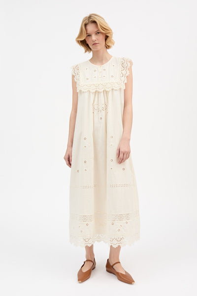 Tallulah Dress | Antique White - Skjønn Concept Store