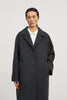 Thelma Coat | Dark Grey Melange - Skjønn Concept Store