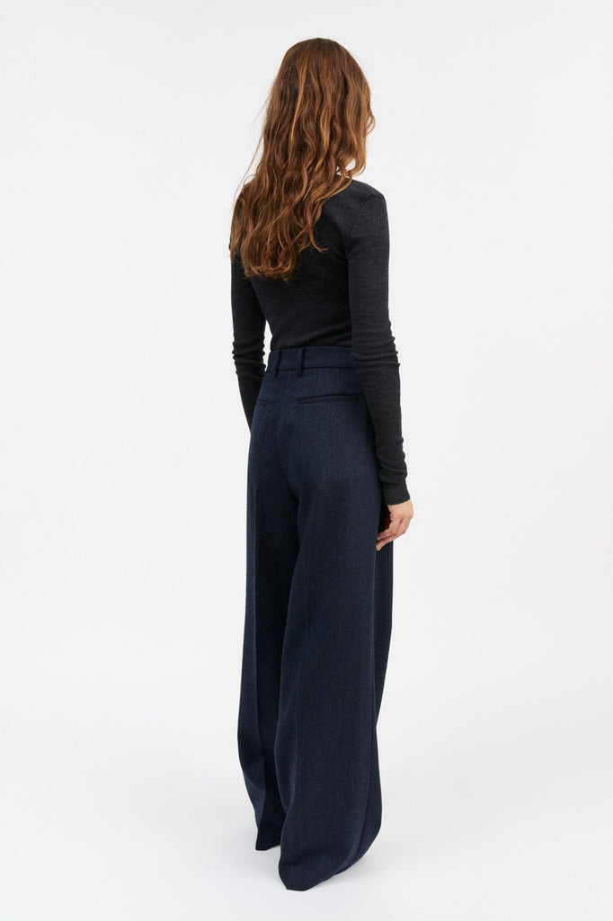 Thom Trousers | Navy Black - Skjønn Concept Store