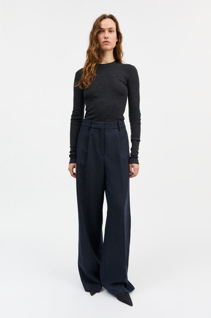 Thom Trousers | Navy Black - Skjønn Concept Store