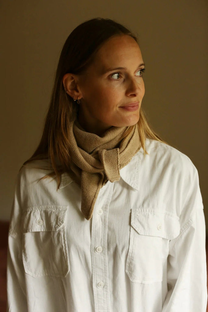 Triangle Scarf Josephina | Sand - Skjønn Concept Store