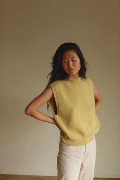 Vest Helle | Light Yellow - Skjønn Concept Store