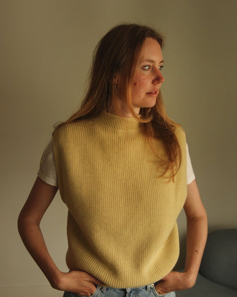 Vest Helle | Light Yellow - Skjønn Concept Store