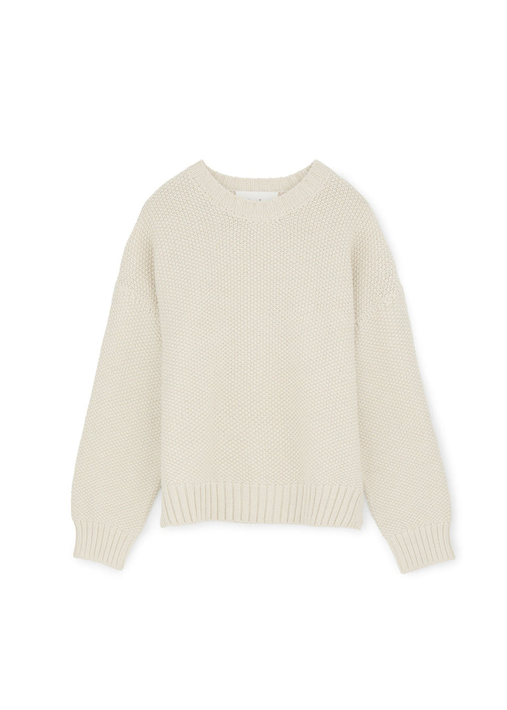 Vetla Wool Sweater | Pure Ecru - Skjønn Concept Store