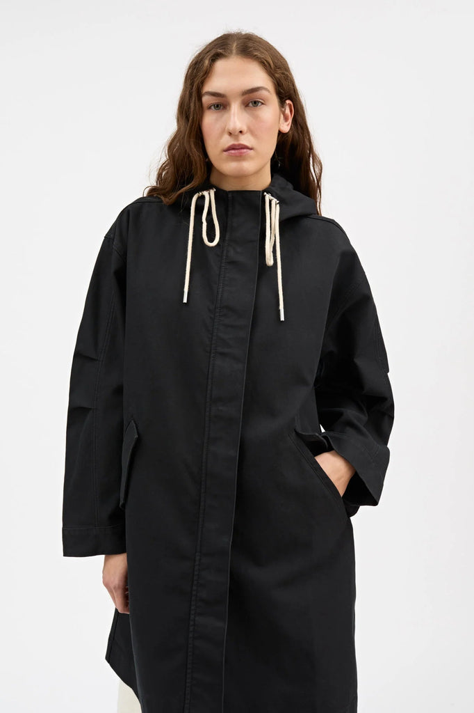 Village Parka Coat | Black - Skjønn Concept Store