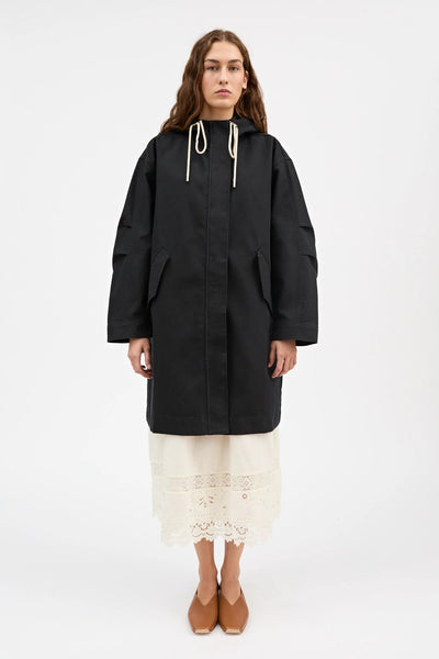 Village Parka Coat | Black - Skjønn Concept Store