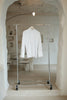 Waist Shirt in Poplin | White - Skjønn Concept Store