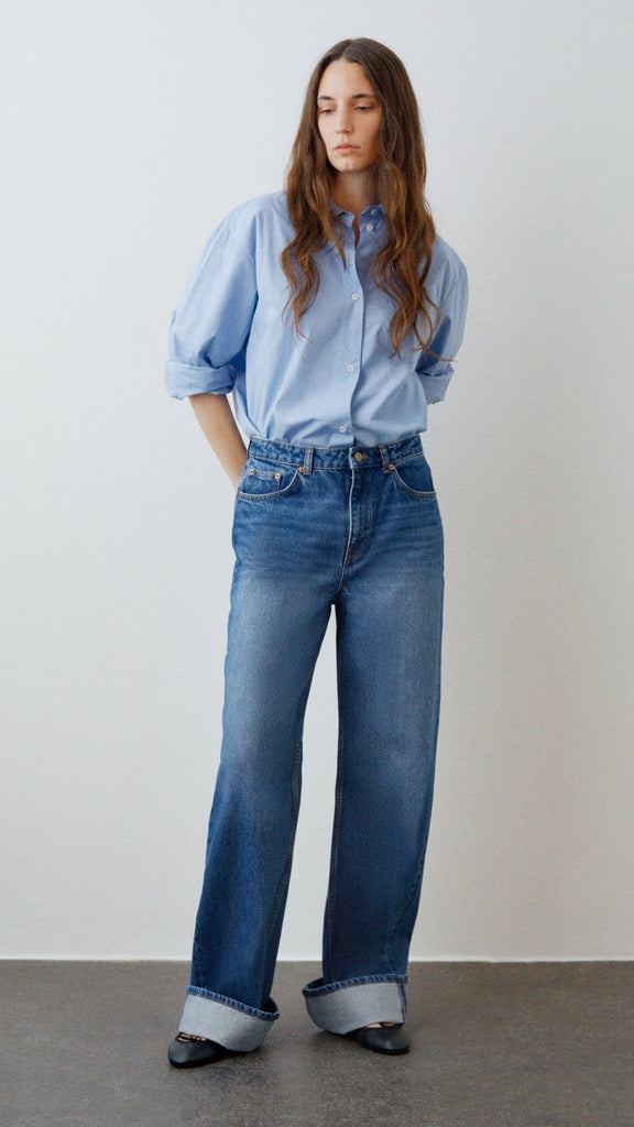 Wilma Jeans | Vintage Washed Blue - Skjønn Concept Store