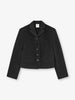 Womens Short Blazer | Black - Skjønn Concept Store