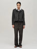 Womens Short Blazer | Heather Grey - Skjønn Concept Store