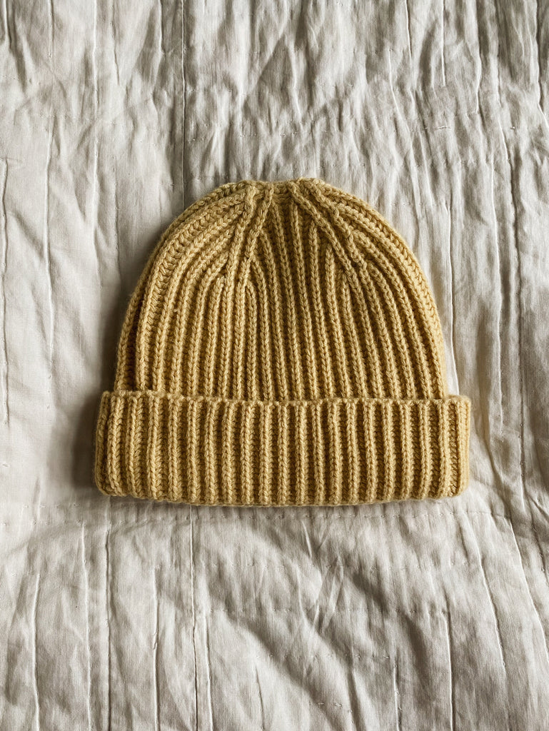 Woodie Cashmere Beanie | Honey - Skjønn Concept Store