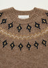 Wyn Sweater Lama Wool | Mix Pure Brownie - Skjønn Concept Store