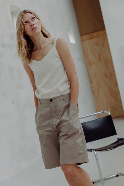 Abella Shorts | Beige - Skjønn Concept Store