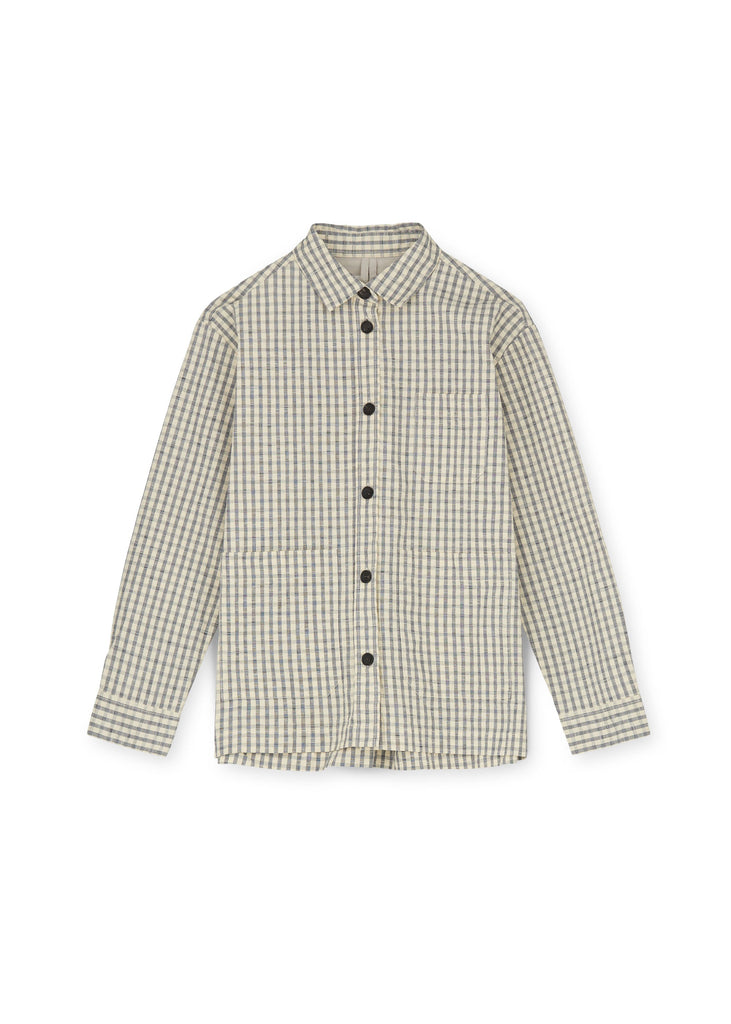 Ashly Shirt Check | Mix Navy - Skjønn Concept Store