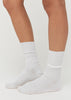 Cotton Rib Socks | White - Skjønn Concept Store