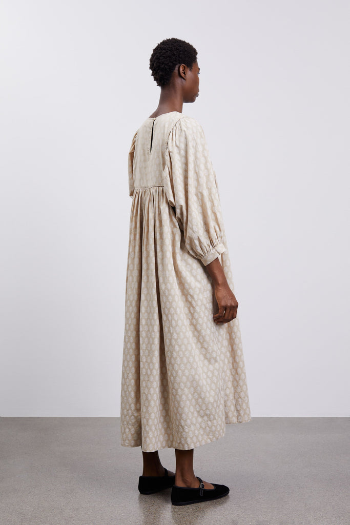 Delphine Dress | Sindhi Print/Sandshell - Skjønn Concept Store