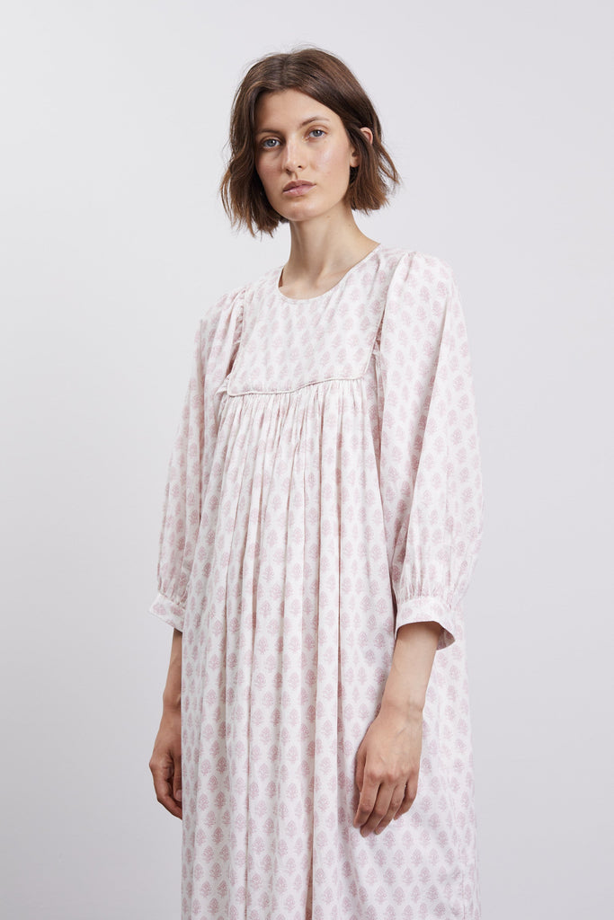 Delphine Dress | Sindhi Print/Soft Pink - Skjønn Concept Store