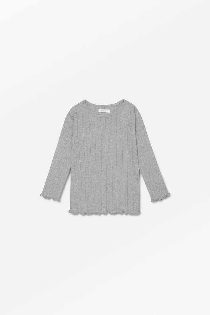 Edie Blouse | Grey Melange - Skjønn Concept Store