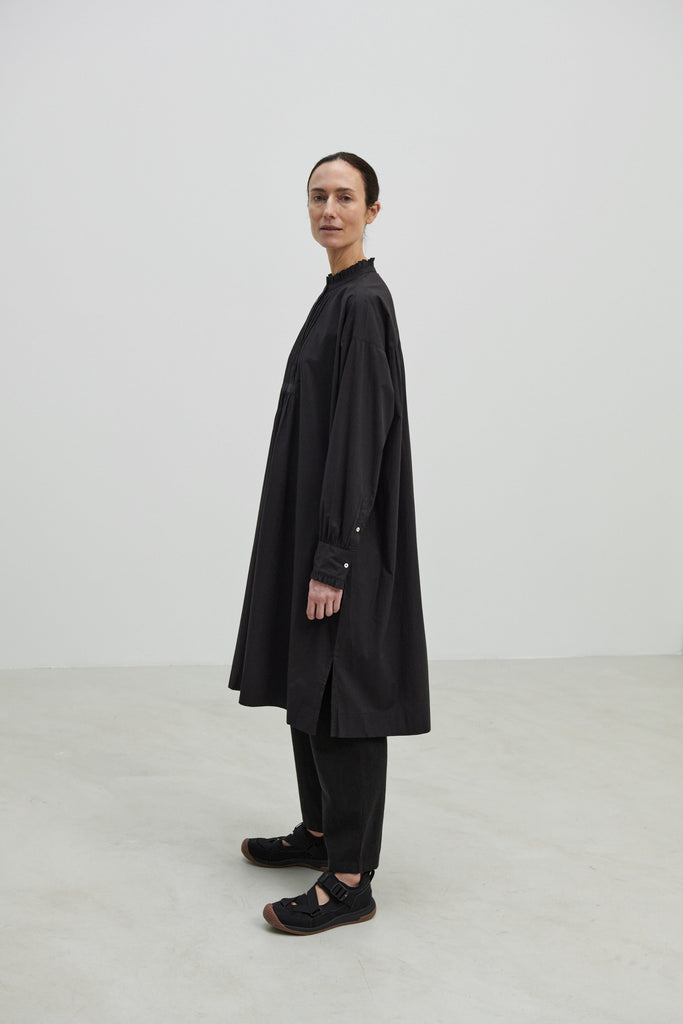 Florian Shirtdress | Black - Skjønn Concept Store