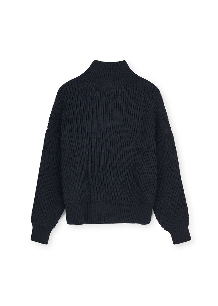 Hera Sweater | Black Blue - Skjønn Concept Store