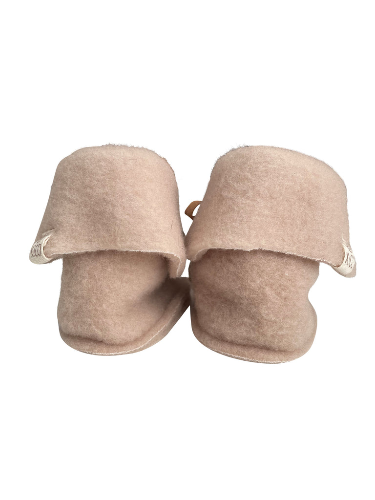 KiCo Label Booties Merino Wool | Beige - Skjønn Concept Store