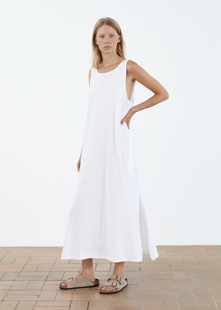 Light Tank Dress | White - Skjønn Concept Store