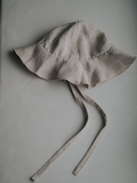 Linen Hat | Natural - Skjønn Concept Store