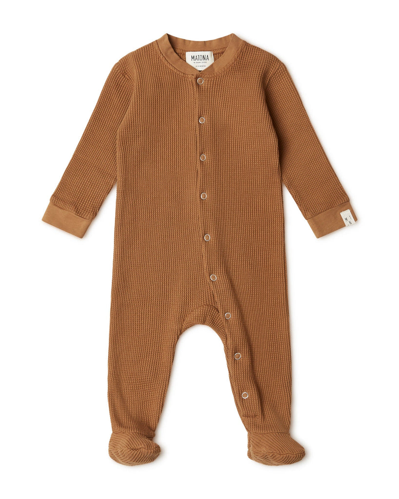 Lotte Footed Pajama | Toffee - Skjønn Concept Store