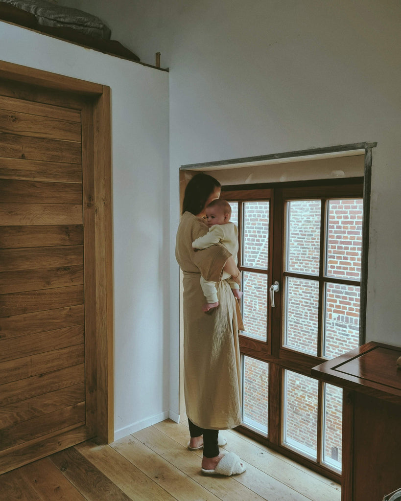 Madeleine - The Mama Kimono | Beige - Skjønn Concept Store