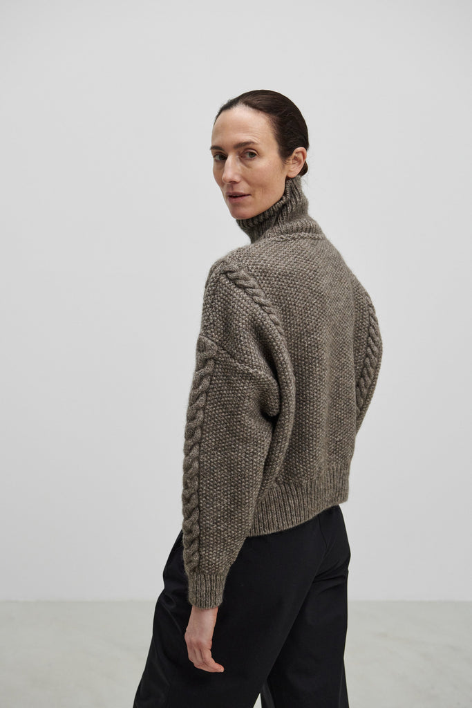 Magda Knit | Light Brown - Skjønn Concept Store