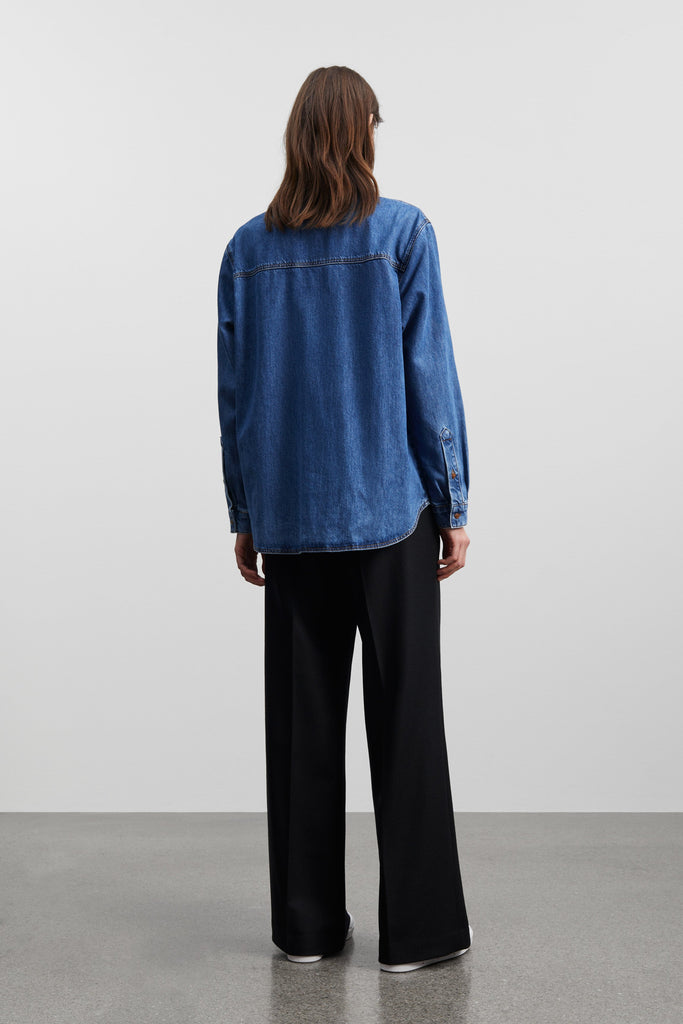 Millington Shirt | Mid Blue - Skjønn Concept Store