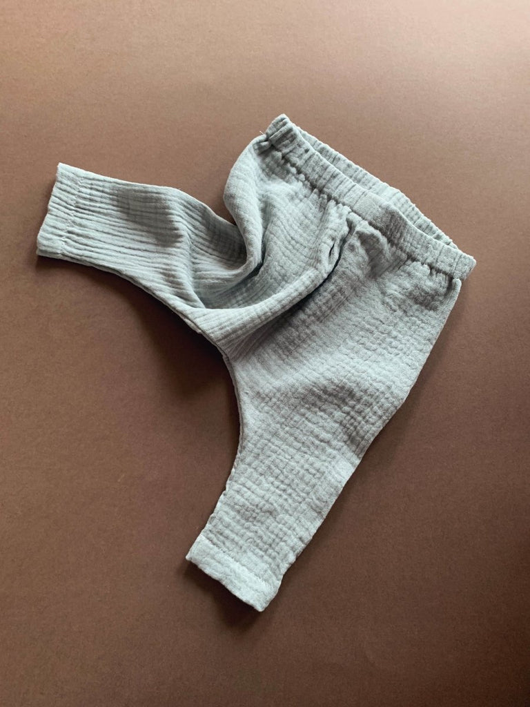 Muslin Baggy Pants | Sage - Skjønn Concept Store