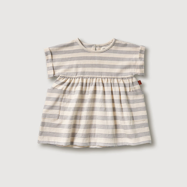 Organic Dress | Mist Stripe - Skjønn Concept Store