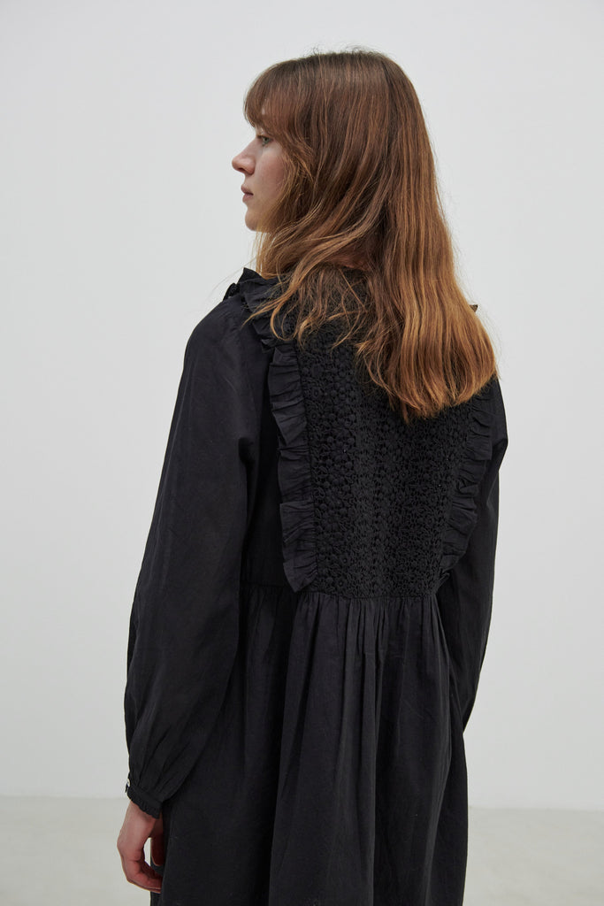 Phoebe Short Dress | Black - Skjønn Concept Store