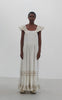 Provence Long Dress | Provence print/Light Cream - Skjønn Concept Store