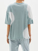 Radial Dye OS HTG S/S T-Shirt | Duck Egg - Skjønn Concept Store