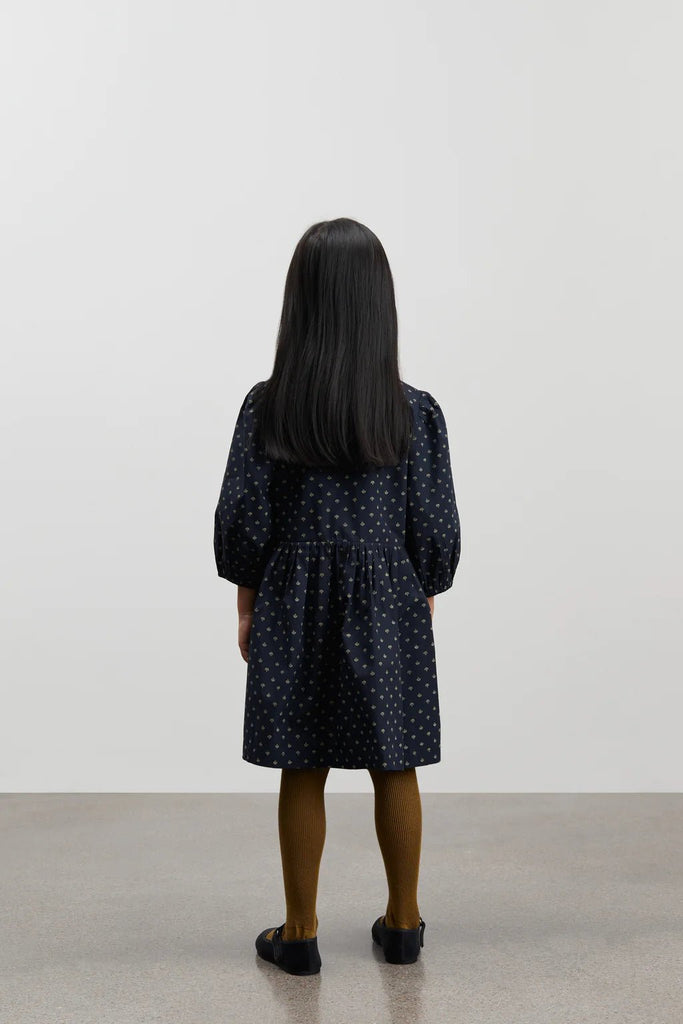 Saga Dress | Alistair Print/Midnight/Beige - Skjønn Concept Store