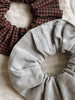 Scrunchie 2-Pack | Bareley Blue/Indigo Check - Skjønn Concept Store
