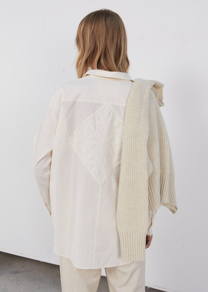 Shirt Quilt | Pure Ecru - Skjønn Concept Store