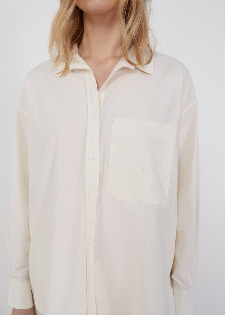 Shirt Quilt | Pure Ecru - Skjønn Concept Store