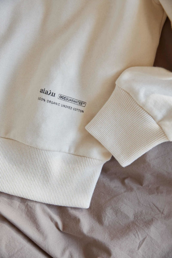 Sweat Shirt | Pure Ecru - Skjønn Concept Store