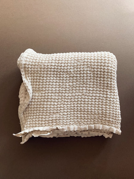 Waffel Blanket | Cream - Skjønn Concept Store
