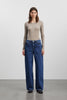 Wide Leg Jeans | Mid Blue - Skjønn Concept Store